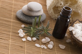 aromatherapy items. spa